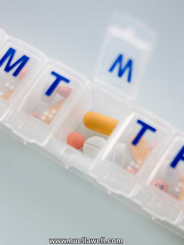 Pills-organised-in-transparent-pill-dipenser