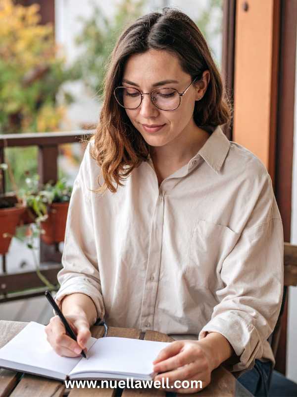 a-mom-in-white-blouse-writing-down-goals-in-how-to-achieve-realistic-goals-as-a-busy-mom