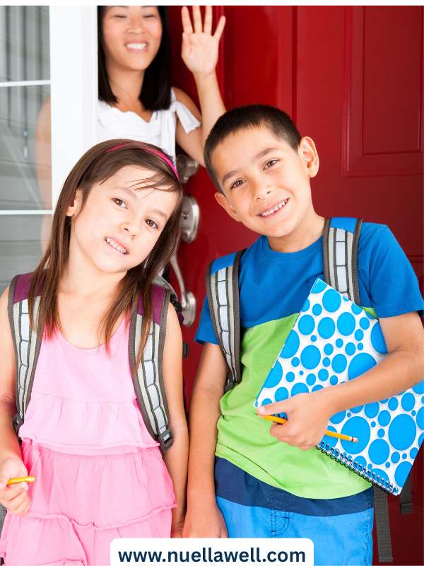 children-leaving-home-for-school-after-a-calm-and-organized-morning-routine