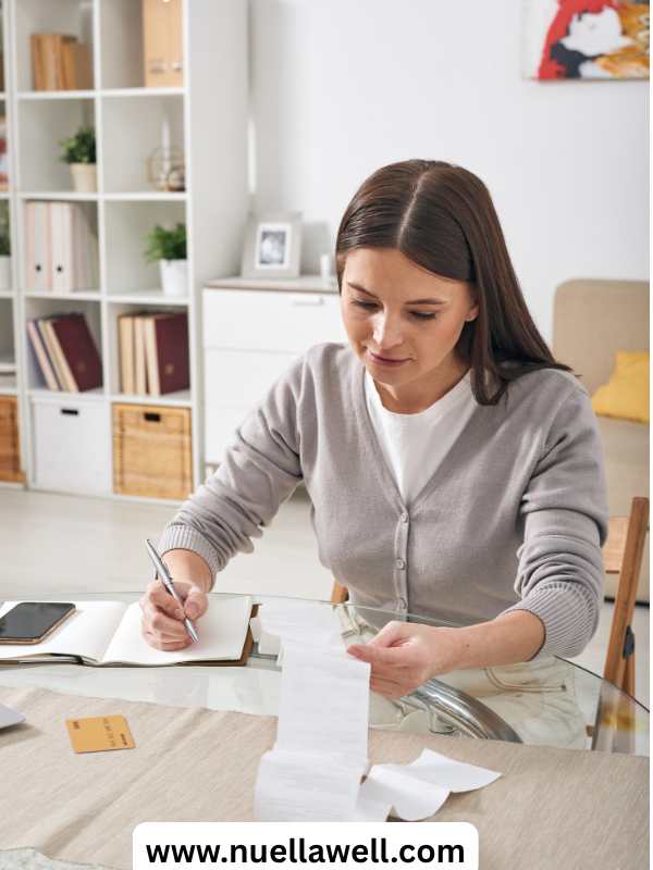A-mom-recording-a-child’s-medicine-dose-to-prevent-double-dosing-in-back-to-school-medication-checklist-for-busy-moms