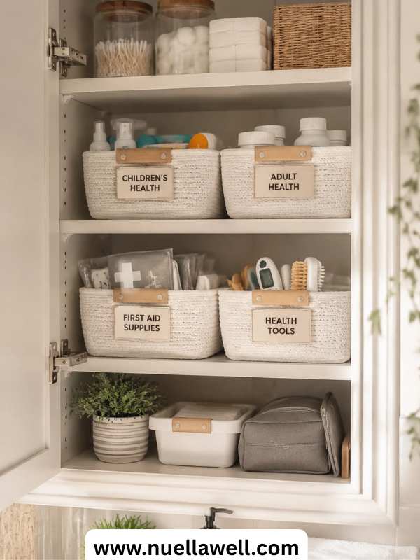 organized-medicine-cabinet-categories-for-family-health-supplies