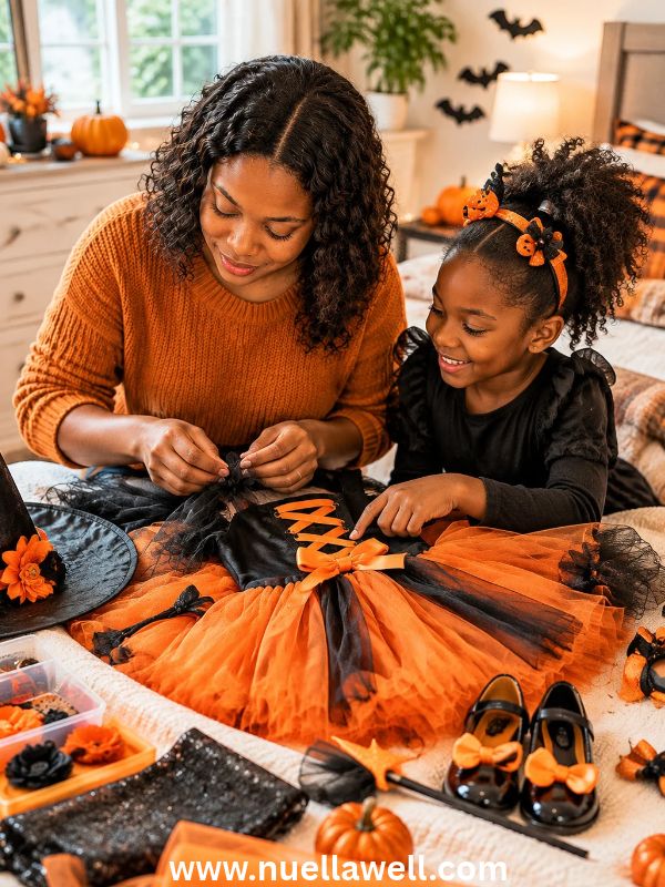 children-halloween-costumes-and-accessories-prepared-before-the-holiday-celebration